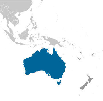 Australia location