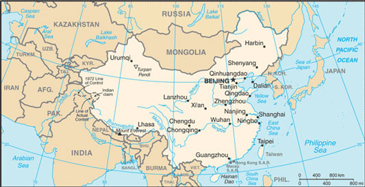 China map