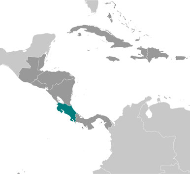 Costa Rica location