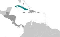 Map of Cuba