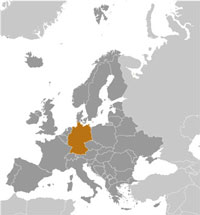 Map of Germany