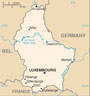 Map of Luxembourg