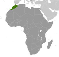 Map of Morocco