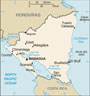 Map of Nicaragua