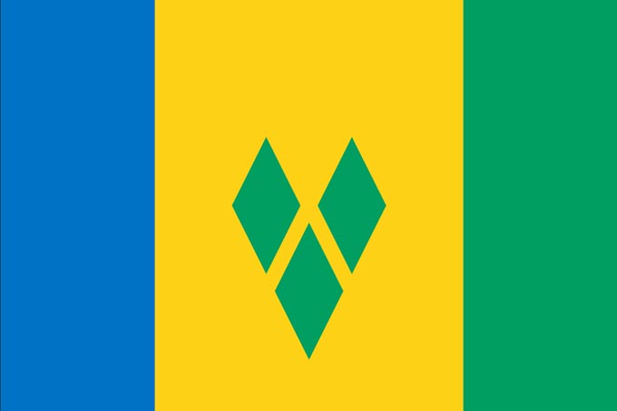 Flag of Saint Vincent and the Grenadines