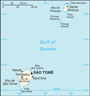 Map of Sao Tome and Principe