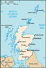 Map of Scotland