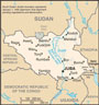 Map of South Sudan